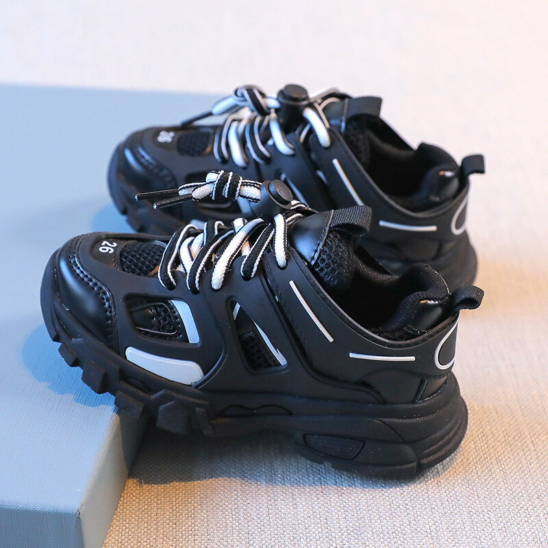 Άνοιξη 2025 Νέα Παιδικά Αθλητικά Παπούτσια Αγόρια Αναπνεύσιμα παπούτσια για τρέξιμο για κορίτσια Μόδα Clunky Sneaker Baby Candy Color Casual παπούτσια