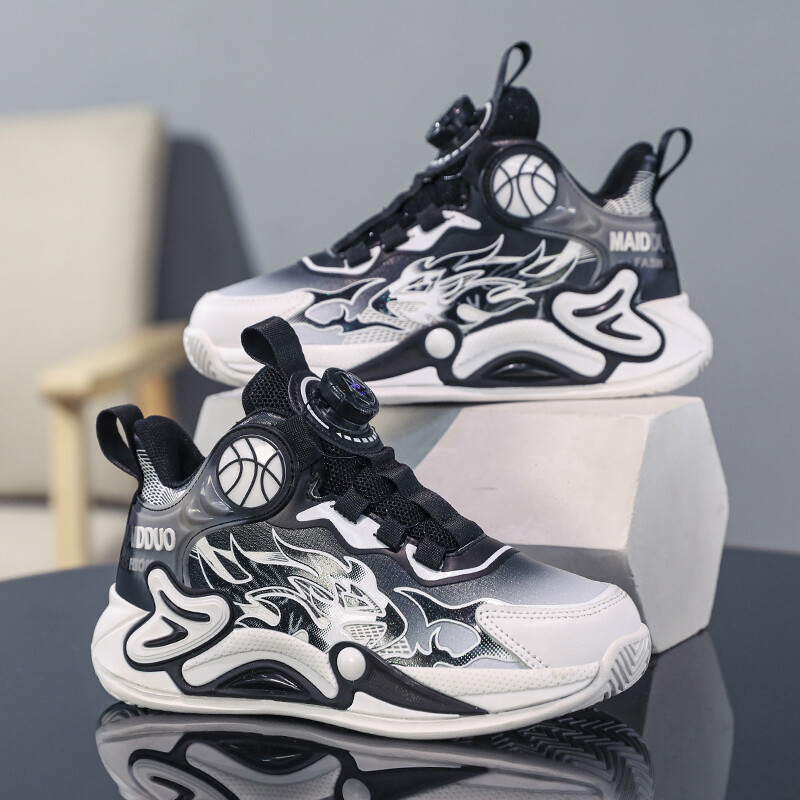 Dječje tenisice za košarku Tenisice za dječake Lagane neklizajuće tenisice za djecu Luksuzne tenisice za tenis od 7 do 12 godina Cipele za dječake