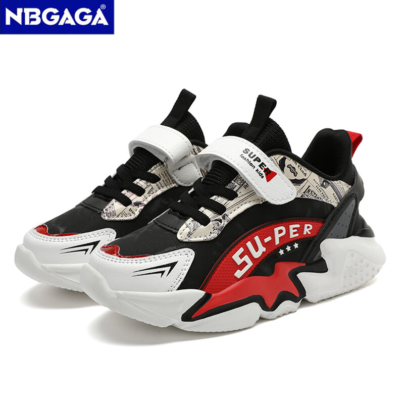 Αθλητικά Παιδικά Αθλητικά Παπούτσια για αγόρια Casual Παπούτσια για παιδιά 5-16 ετών τένις Δερμάτινα αντιολισθητικά παπούτσια για τρέξιμο