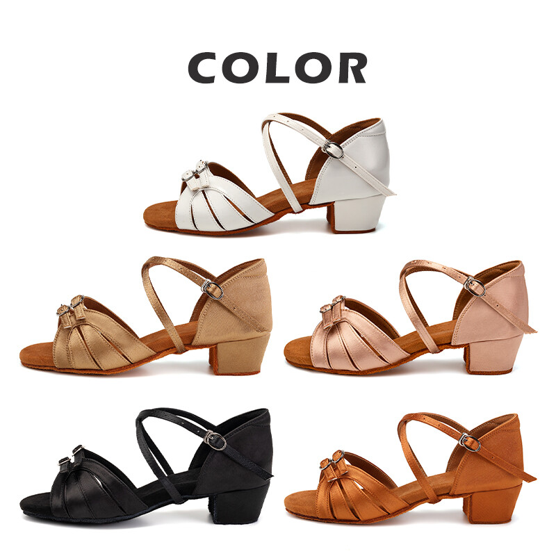 Laste tantsujalatsid Tüdrukutele tantsusaalide ladina kingad Naistele Lastele Lastele Tüdrukutele Moodsad džässitantsukingad Salsa Tango Treeningsandaalid