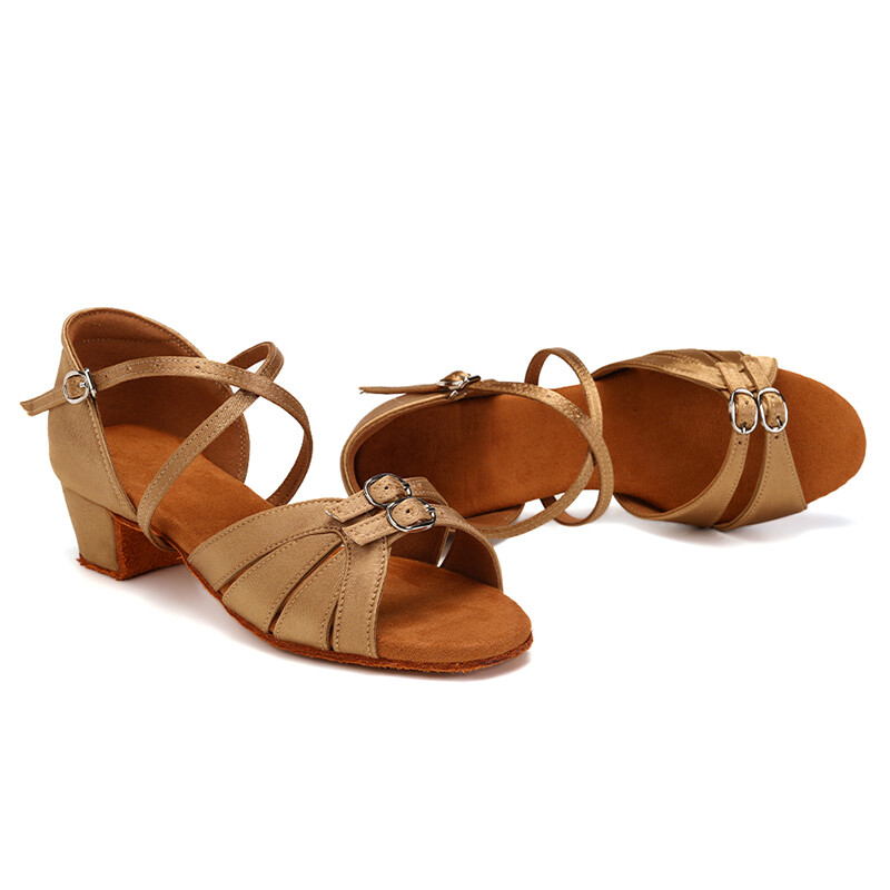 Laste tantsujalatsid Tüdrukutele tantsusaalide ladina kingad Naistele Lastele Lastele Tüdrukutele Moodsad džässitantsukingad Salsa Tango Treeningsandaalid