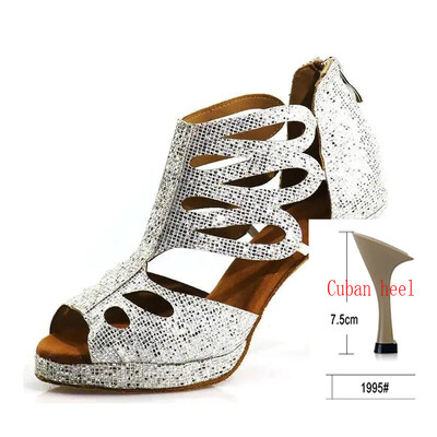 2022 Νέα γυναικεία λάτιν παπούτσια χορού Ψηλοτάκουνα παπούτσια χορού ενηλίκων Παπούτσια κοινωνικού χορού