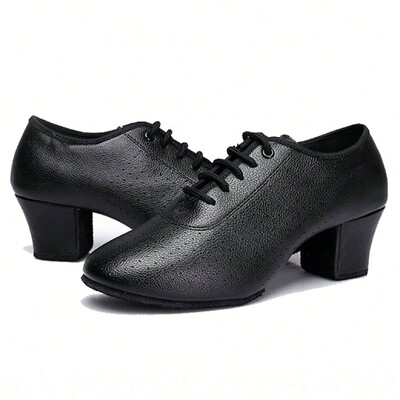 Sieviešu latīņu deju apavi Salsa balles apavi ar mīkstu zoli Breath PU sieviešu treniņu deju apavi papēdis 5 cm Sieviešu deju kedas