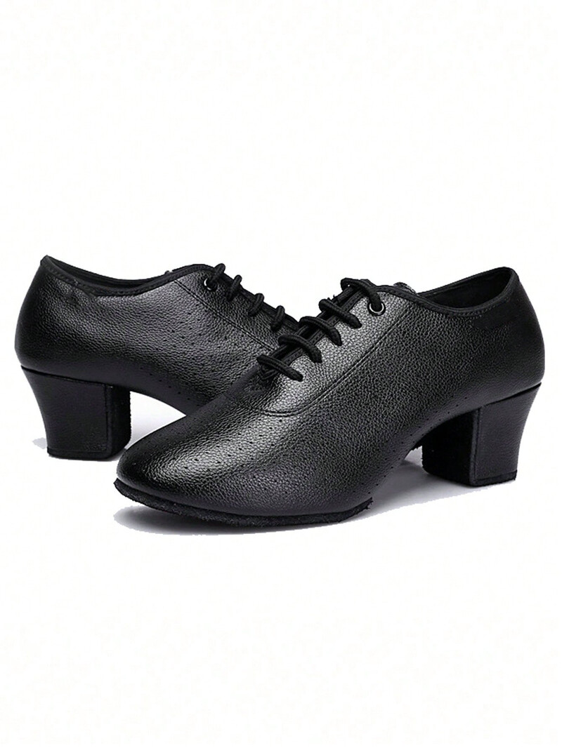 Sieviešu latīņu deju apavi Salsa balles apavi ar mīkstu zoli Breath PU sieviešu treniņu deju apavi papēdis 5 cm Sieviešu deju kedas