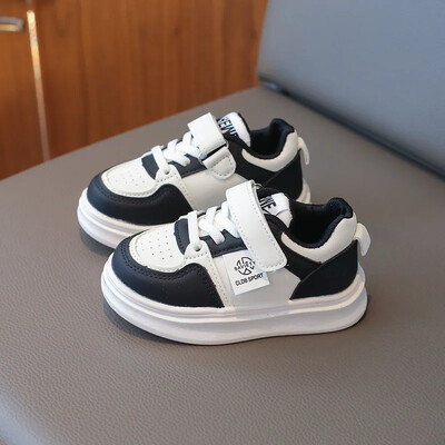 Σχέδιο μόδας Παιδικά αθλητικά παπούτσια Φθινοπωρινά Παιδικά Παπούτσια Φθινοπωρινού Παιδιά Αγόρια Κορίτσια Απαλά αναπνέοντα Casual Αθλητικά Παπούτσια Ροζ, Λευκό, Μαύρο