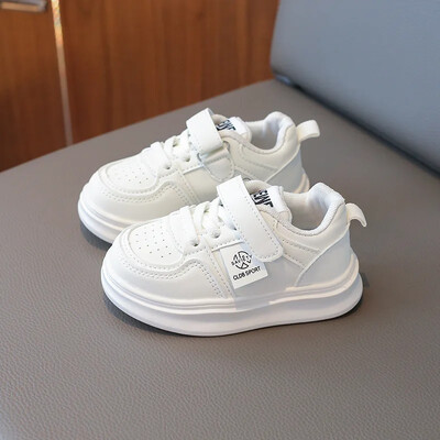 Σχέδιο μόδας Παιδικά αθλητικά παπούτσια Φθινοπωρινά Παιδικά Παπούτσια Φθινοπωρινού Παιδιά Αγόρια Κορίτσια Απαλά αναπνέοντα Casual Αθλητικά Παπούτσια Ροζ, Λευκό, Μαύρο