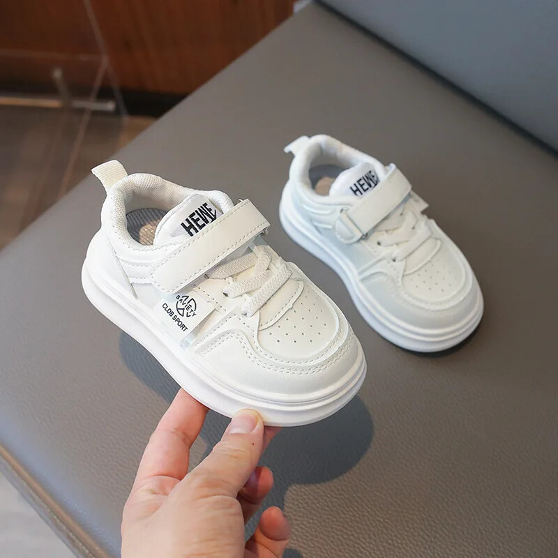 Σχέδιο μόδας Παιδικά αθλητικά παπούτσια Φθινοπωρινά Παιδικά Παπούτσια Φθινοπωρινού Παιδιά Αγόρια Κορίτσια Απαλά αναπνέοντα Casual Αθλητικά Παπούτσια Ροζ, Λευκό, Μαύρο