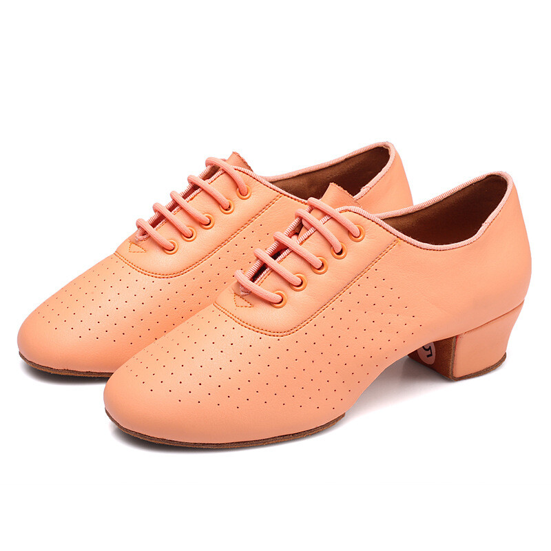 Interjers, ādas deju apavi ar mīkstu apakšu Sieviešu sieviešu modernā džeza sporta kurpes Elpojošas sieviešu deju fitnesa sporta apavi