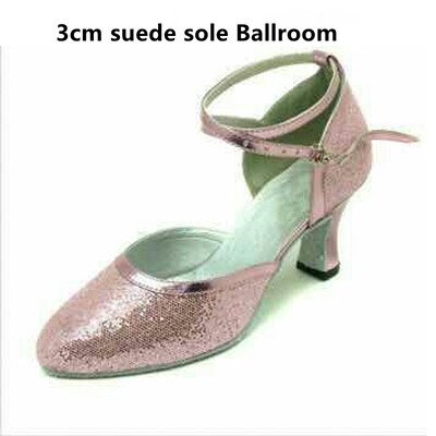 Salsa deju apavi ar slēgtu purngalu Sieviešu latīņu deju apavi Glitter augstpapēžu kurpes 5cm 6cm 7cm balles tango deju kurpes Sieviešu sandales