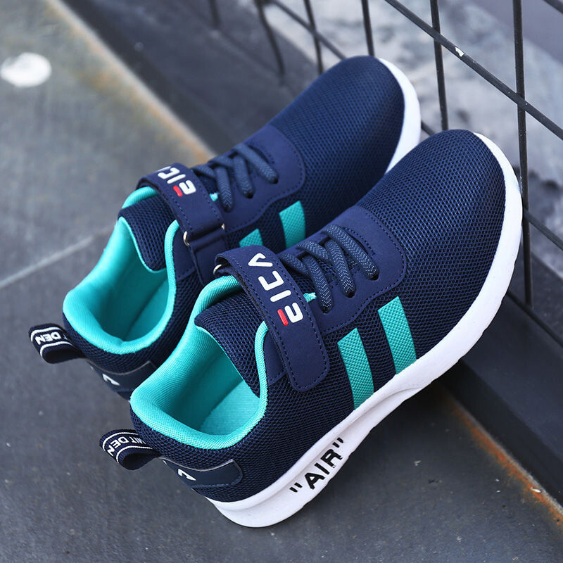 Jauns Modes Bērnu Apavi Bērnu Ikdienas Sporta Kurpes Pavasaris Rudens Tīkla sporta apavi Zēniem Meitenēm Apavi Skolas Skriešanas Tenisa Kurpes