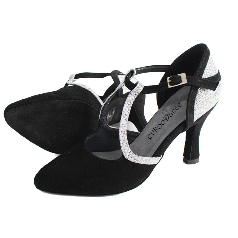 Karsti pielāgoti sieviešu balles apavi Prakses deju apavi Latīņamerikas deju apavi Sieviešu latīņu deju apavi 7 cm ballīšu apavi