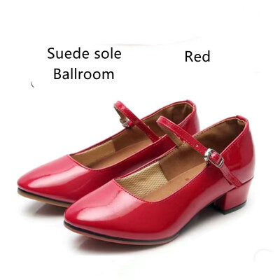 Ballītes iekštelpu/āra ballītei Moderno deju apavi valsis tango dejas ar slēgtu purngalu salsas kurpes meitenēm, sievietēm, papēdis 3,5 cm