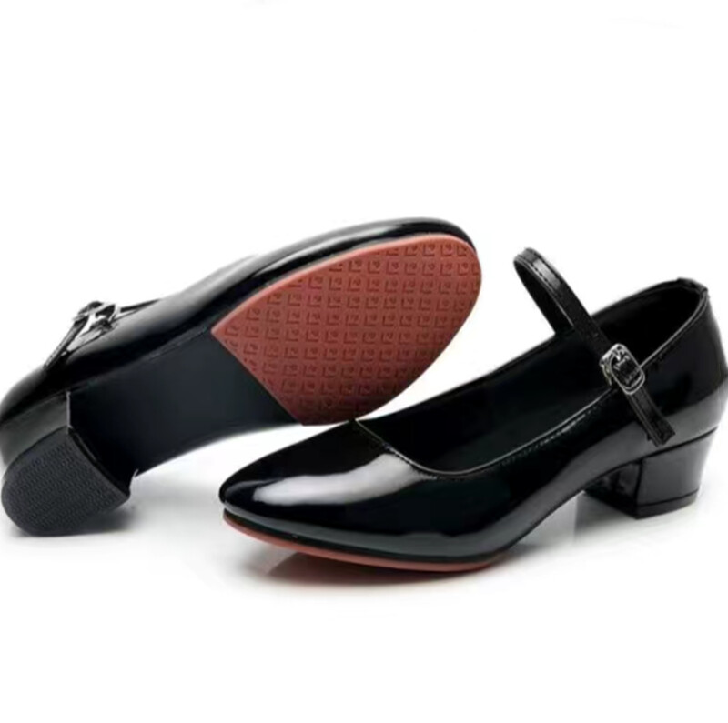 Ballroom Indoor/Outdoor Party Modern Dance Cipele Valcer Tango Ples Zatvoreni prsti Salsa Cipele Za Djevojčice Dame Žene Peta 3.5CM