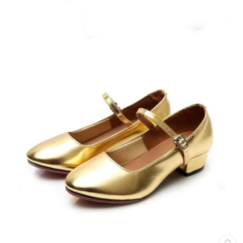 Ballroom Indoor/Outdoor Party Modern Dance Cipele Valcer Tango Ples Zatvoreni prsti Salsa Cipele Za Djevojčice Dame Žene Peta 3.5CM