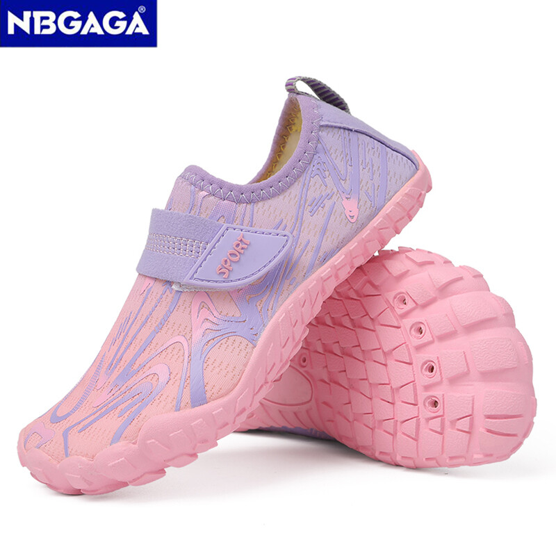 Meitenes Bērni Pludmale Ūdens Sporta Kurpes Bērni Zēni Peldēšana Ūdens Barefoot Apavi āra ikdienas skriešanas apavi