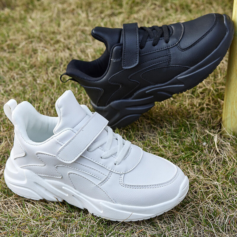 Bērni Apavi Skriešana Meitenes Zēni Skola Pavasaris Ikdienišķs pretslīdēšanas elpojošs sporta kedas Basketbols