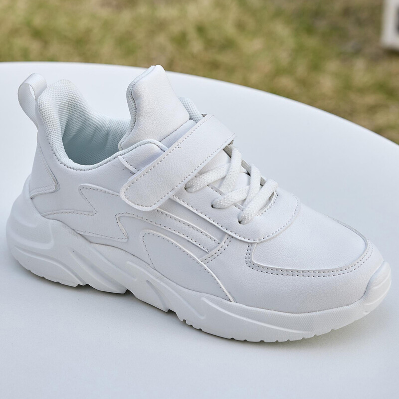 Bērni Apavi Skriešana Meitenes Zēni Skola Pavasaris Ikdienišķs pretslīdēšanas elpojošs sporta kedas Basketbols