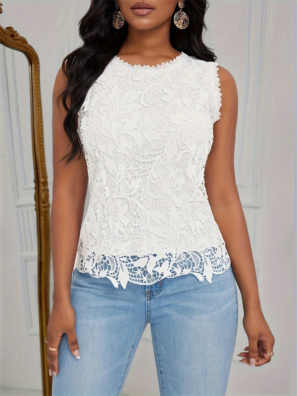 Europska i američka prekogranična neovisna postaja vrući stil čipkanih gornjih dijelova ženske odjeće novi čipkasti prsluk s potkošuljom