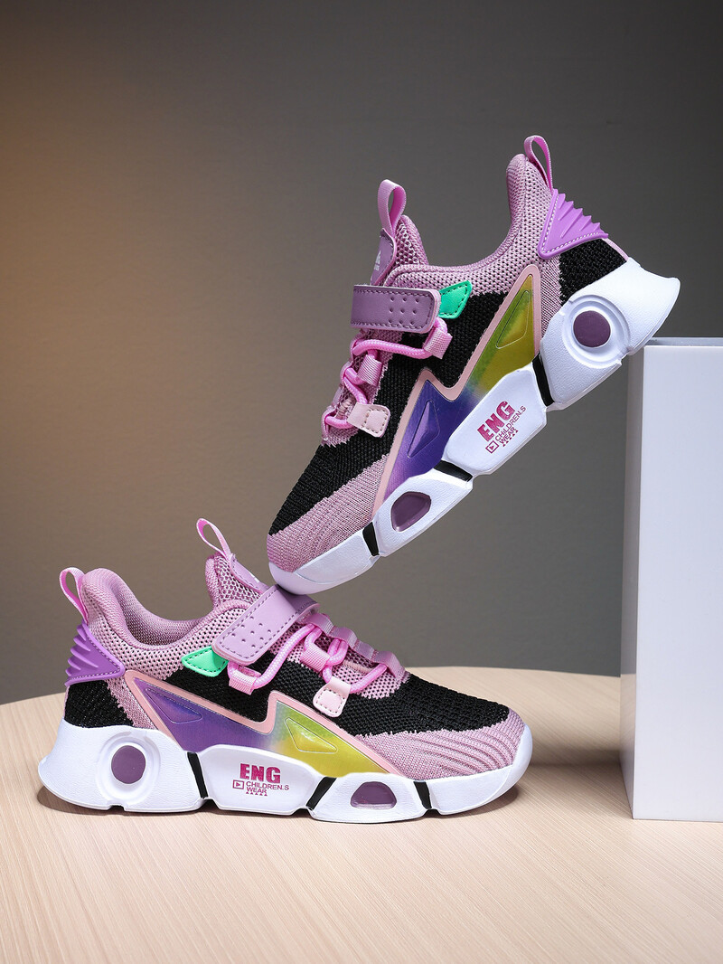 2024. gada jauni moderni bērnu ikdienas sporta apavi, ērti un elpojoši tīkla apavi studentiem