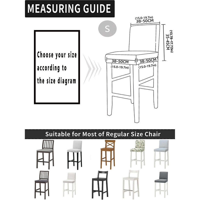 Husă transfrontalieră din catifea elastică cu vulpe argintie, culoare solidă, pentru acasă, hotel, scaunul de bar, husa scaunului la fața locului