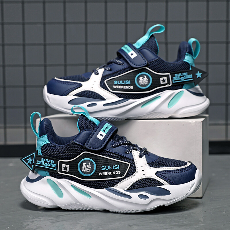 Pavasara rudens bērnu apavi meitenēm modes čības 3 krāsās Augstas kvalitātes bērnu ikdienas apavi Elpojoši āra skriešanas apavi