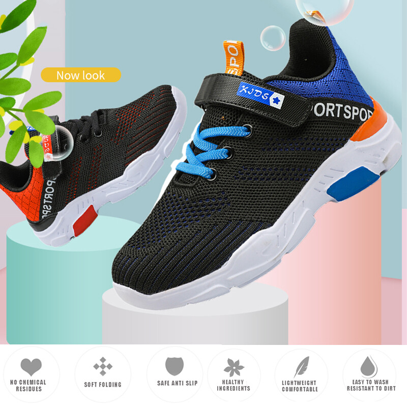Sporta bērnu kedas zēniem ikdienas apavi bērniem, elpojoši āra sporta apavi meitenēm
