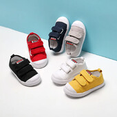 Modes pilnīgi jaunas unisex bērnu kedas zēniem meitenes bērniem ikdienas apavi Candy Color kedas bērnu skriešanas apavi E12303