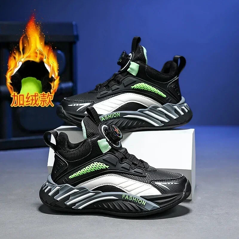 Bērnu ziemas apavi Bērniem zēniem kedas kažokādas kurpes no 4-5-6-7-8-9 gadiem maziem bērniem skolas apavu izmērs 28-39# 718