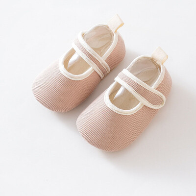 MILANCEL New Spring Baby Prewalker 0-18 M Toddler Jauki vafeļu, neslīdoši apavi zīdaiņiem, vienkrāsaini grīdas apavi