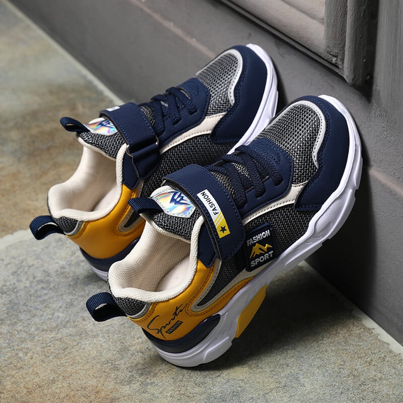 Bērnu apavi skriešanas zēnu skola vasaras ikdienas sporta apavi basketbols