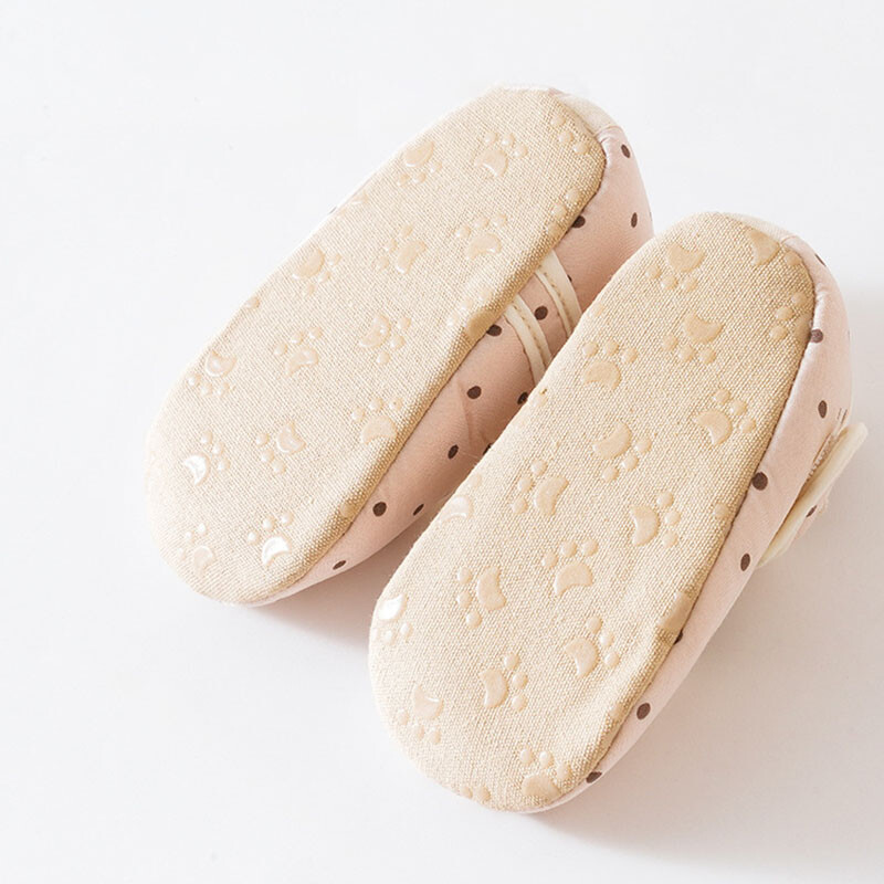 MILANCEL New Spring Baby Prewalker 0-18 M Toddler Cute Dots Neslīdoši apavi zīdaiņiem, 5 krāsu grīdas apavi