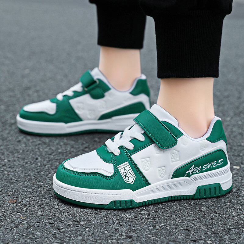 Augstas kvalitātes Bērnu kedas Zēnu Basketbola Apavi Elpojoši Skriešanas Sporta Apavi Āra Neslīdoši Bērnu Basketbola Apavi