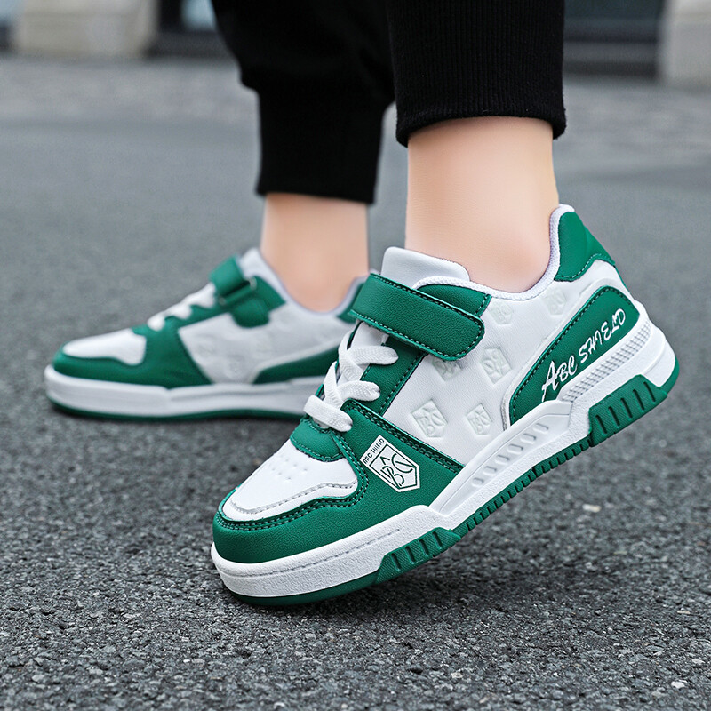 Augstas kvalitātes Bērnu kedas Zēnu Basketbola Apavi Elpojoši Skriešanas Sporta Apavi Āra Neslīdoši Bērnu Basketbola Apavi