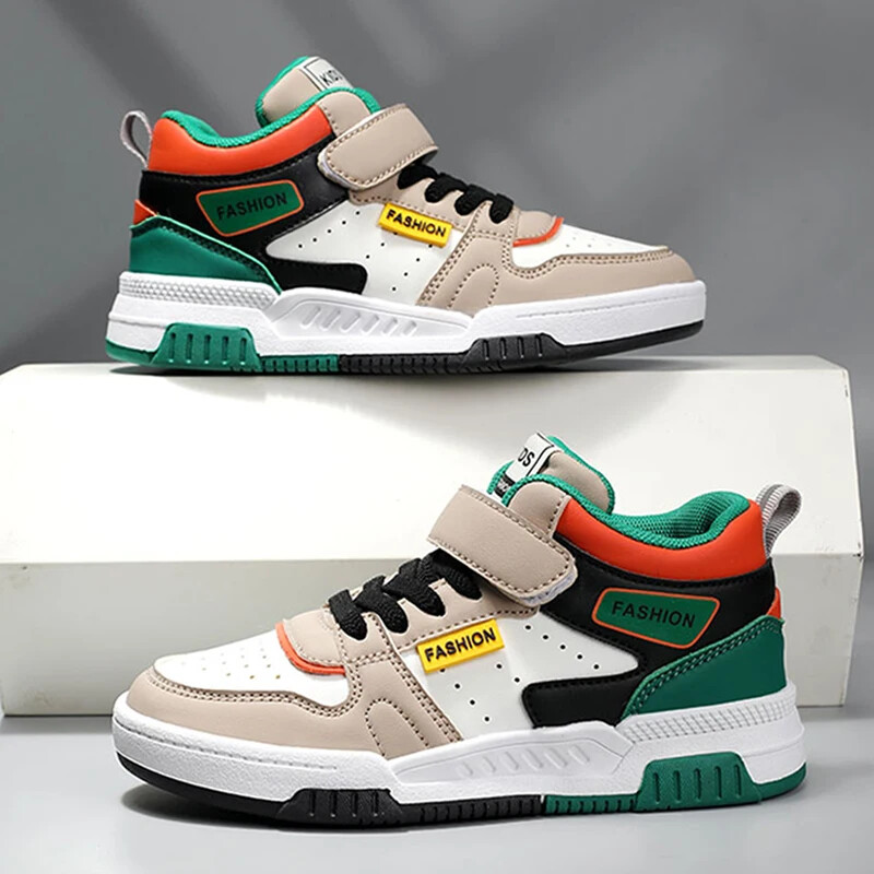 Dizains Bērnu čības zēniem Apavi Skeitbords Bērni Ikdienas apavi Rudens Sports Teniss Augstas čības zēniem