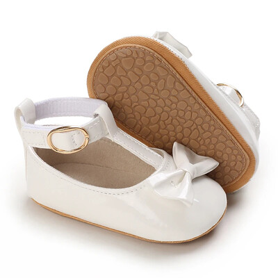 Mieli balti nėriniai Baby Girl Baby Baby Moccasins Moccs Batai Lankas Fringe Guminis padas Neslystanti avalynė Vaikiška lovelė Batai
