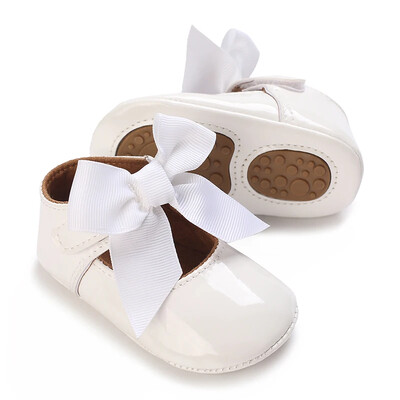 Mieli balti nėriniai Baby Girl Baby Baby Moccasins Moccs Batai Lankas Fringe Guminis padas Neslystanti avalynė Vaikiška lovelė Batai
