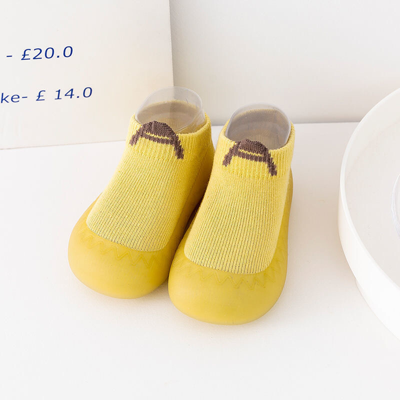 Kūdikių bamblys Pavasaris Vasara Minkšto pado kojinės Mieli gyvūnai Unisex kūdikių neslystančios grindų kojinės Vaikams 0-3T lengvas vaikštynės