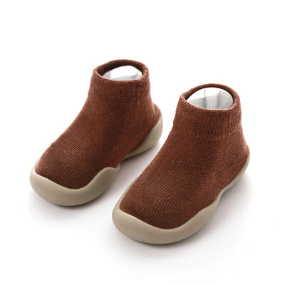 Unisex zīdaiņu apavi Pirmie apavi Zīdaiņu staigulīši Toddler First Walker Baby Girl Bērni Mīksta gumijas zole Bērnu apavi adīti zābaciņi Pretslīdes