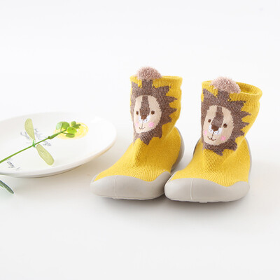 Unisex zīdaiņu apavi Pirmie apavi Zīdaiņu staigulīši Toddler First Walker Baby Girl Bērni Mīksta gumijas zole Bērnu apavi adīti zābaciņi Pretslīdes