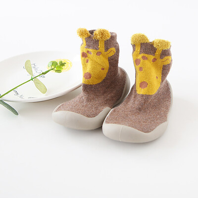 Unisex zīdaiņu apavi Pirmie apavi Zīdaiņu staigulīši Toddler First Walker Baby Girl Bērni Mīksta gumijas zole Bērnu apavi adīti zābaciņi Pretslīdes