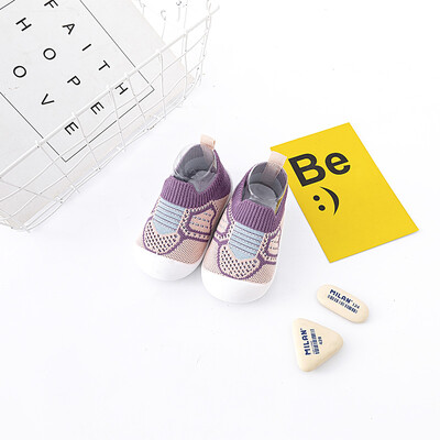 Pavasaris Vasara Jauns Baby First Walker elpojošs sieta zīdaiņu apavi mazuļiem mīksta dibena bērniem meitenēm meitenēm zēniem uzvelkamas ikdienas kedas