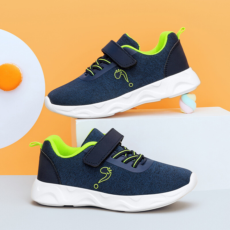 Bērnu sporta apavi Bērnu pretslīdes skriešanas apavi zēniem Elpojoši, mīksti skolas ikdienas apavi Klasiski modes apavi pastaigu apavi