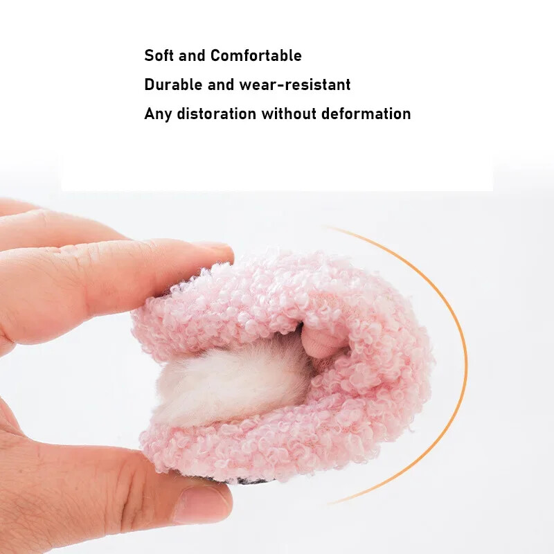 Őszi téli babapapucsok kisgyermeknek plüss padlózokni cipők gyermek puha talpú sétacipők beltéri otthoni csúszásgátló gyerekcipők