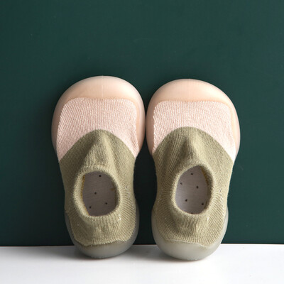 mazuļu zeķītes apavi pavasarim rudenim mīļi kaķu stila kokvilnas grīdas kurpes mīkstas apakšas pretslīdes pirmie staigulīši 0-3g.