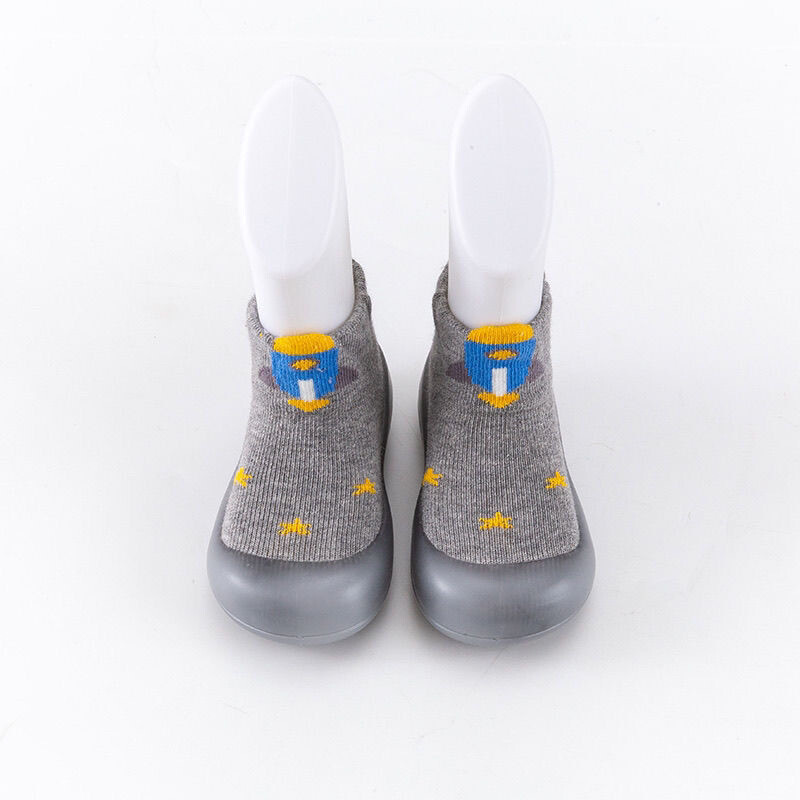 Zīdaiņu, toddler, pavasara vasara, mīkstas zoles zeķu kurpes Cute Animals Unisex Baby Neslīdošas grīdas zeķes Bērniem 0-3T Viegls priekšgājējs