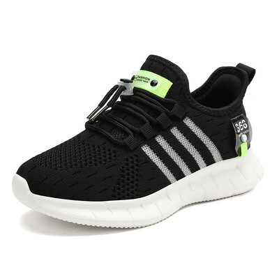 Bērnu ikdienas apavi zēniem Elpojošas kediņas Vasaras Air Mesh Kids Hook&Loop Studentu skolas apavu izmērs 27-38