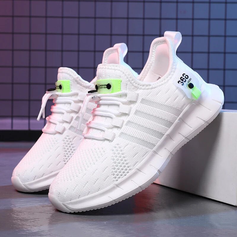 Bērnu ikdienas apavi zēniem Elpojošas kediņas Vasaras Air Mesh Kids Hook&Loop Studentu skolas apavu izmērs 27-38