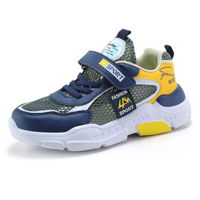 Gyerekcipők Fiú tornacipők Kiváló minőségű sportcipők Légáteresztő csúszásmentes Alkalmi divat Cipők Márka vászoncipők