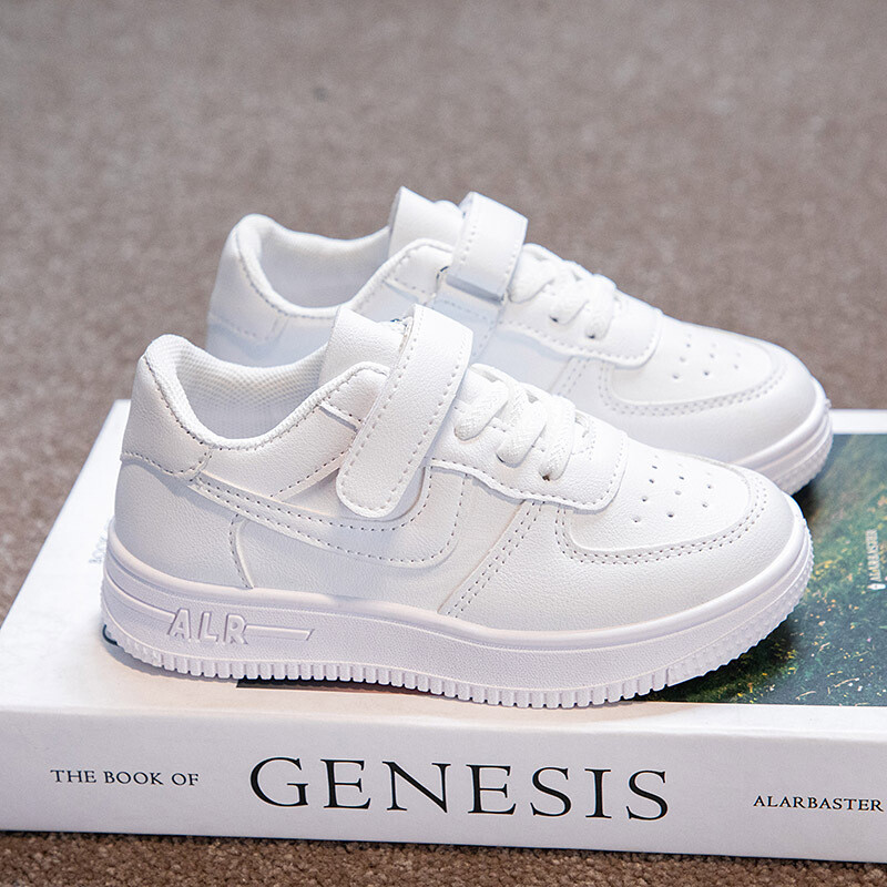 Mazie balti apavi studentiem, mīkstas zoles, bērnu galda apavi, bērnu apavi, neslīdoši ikdienas apavi zēniem un sievietēm