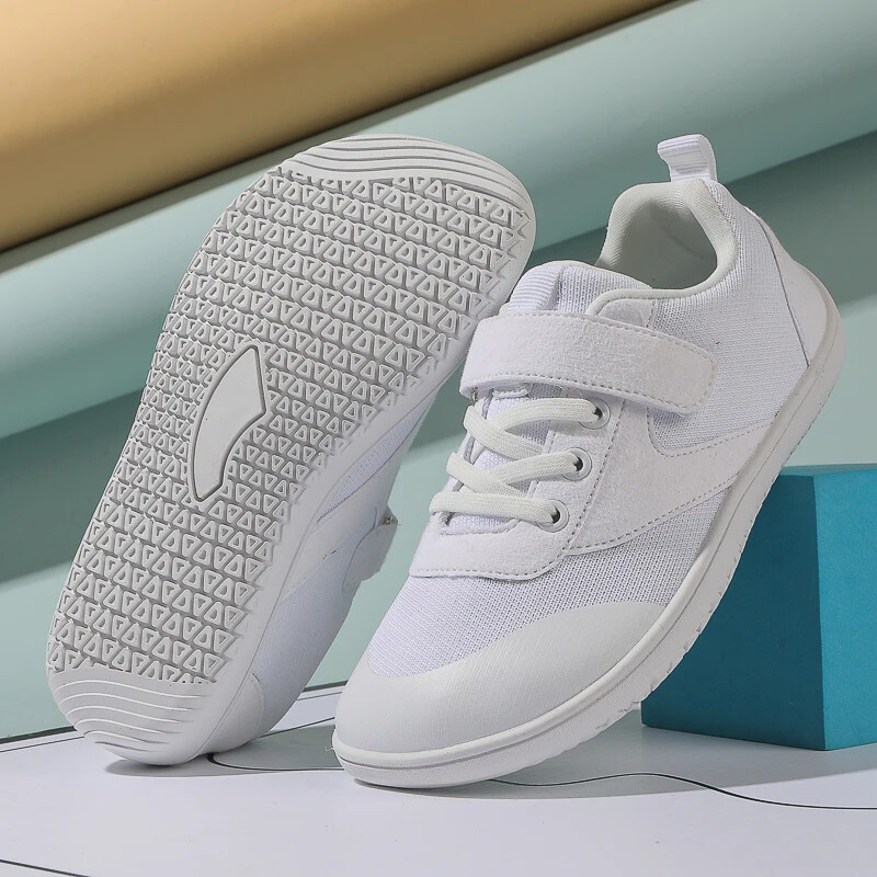 Little Big Kid plati basām kājām apavi zēniem meitenēm minimālisma kedas vieglas, neslīdošas Narutal bērnu apavi kājām slide flat